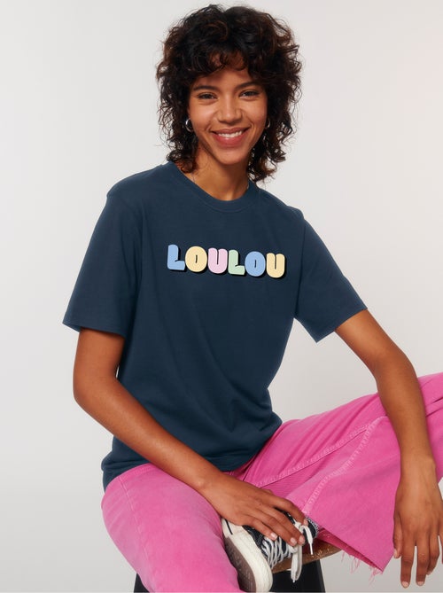 T-shirt Femme - LOULOU COLORE - Kiabi