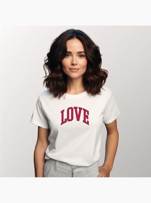 T-shirt Femme - LOVE - Kiabi
