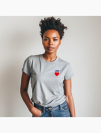 T-shirt Femme - LOVE CŒUR