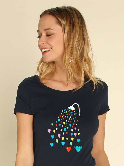 T-shirt Femme - LOVE SHOWER - Kiabi