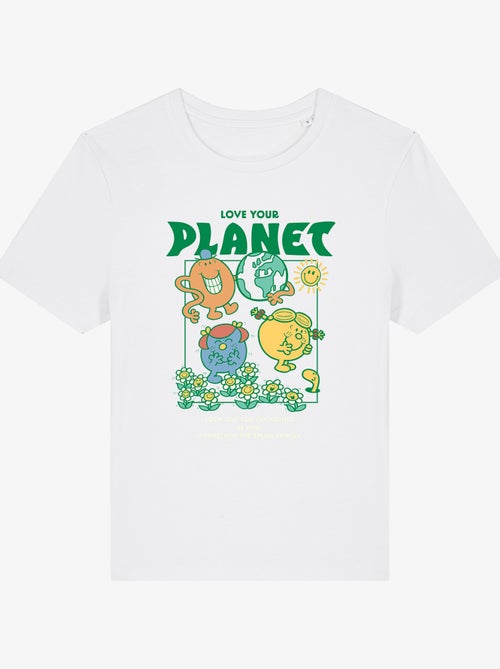 T-shirt Femme - LOVE YOUR PLANET - Kiabi