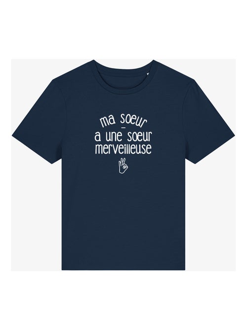 T-shirt Femme - MA SŒUR A UNE SŒUR MERVEILLEUSE - Kiabi