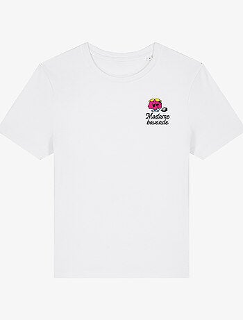T-shirt Femme - MADAME BAVARDE COEUR