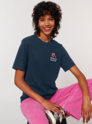 T-shirt Femme - MADAME BAVARDE COEUR