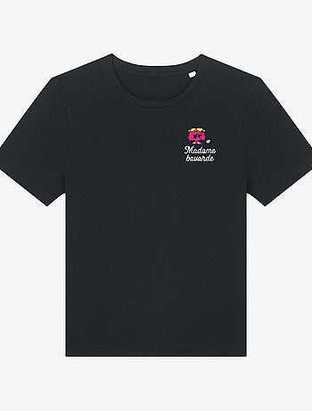 T-shirt Femme - MADAME BAVARDE COEUR