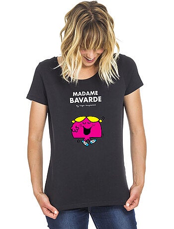 T-shirt Femme - MADAME BAVARDE