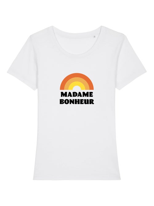 T-shirt Femme - MADAME BONHEUR WAF - Kiabi