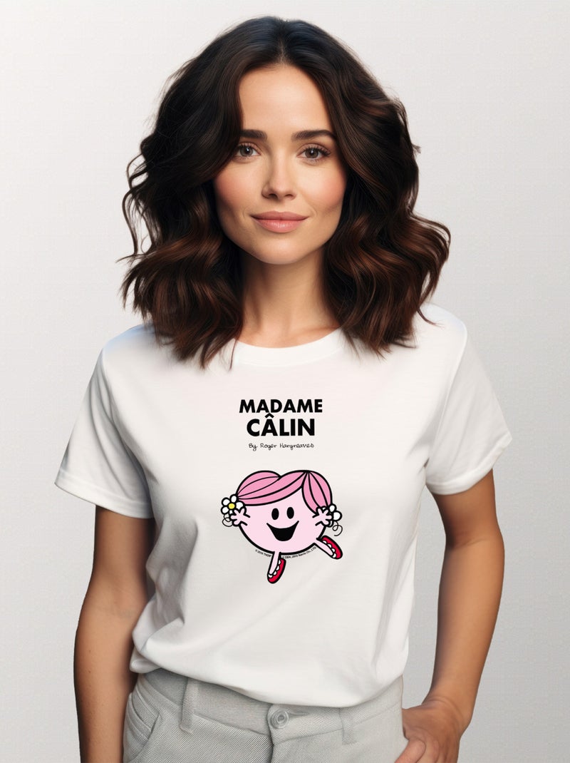 T-shirt Femme - MADAME CÂLIN Blanc - Kiabi
