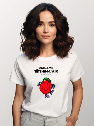 T-shirt Femme - MADAME TÊTE EN L'AIR