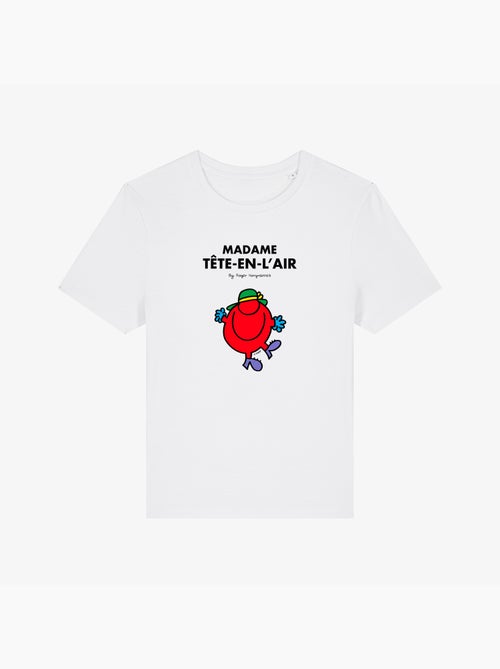 T-shirt Femme - MADAME TÊTE EN L'AIR - Kiabi