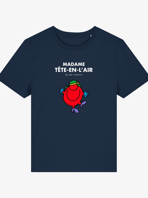 T-shirt Femme - MADAME TÊTE EN L'AIR - Kiabi