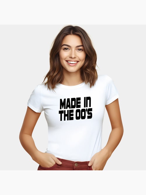 T-shirt Femme - MADE IN 00S - Kiabi