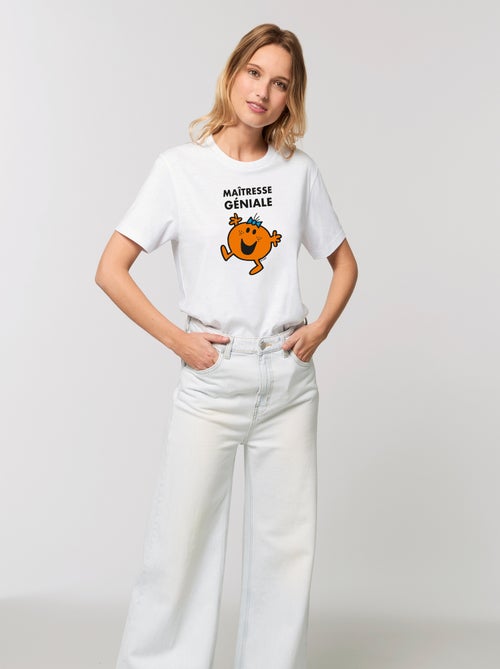 T-shirt Femme - MAITRESSE GENIALE - Kiabi