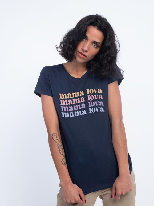 T-shirt Femme - MAMA LOVA - Kiabi