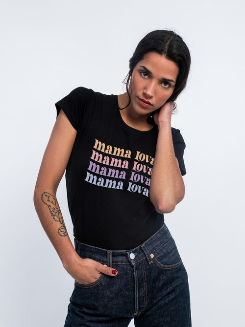 T-shirt Femme - MAMA LOVA - Kiabi