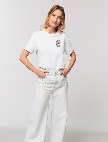 T-shirt Femme - MAMAN CALIN COEUR