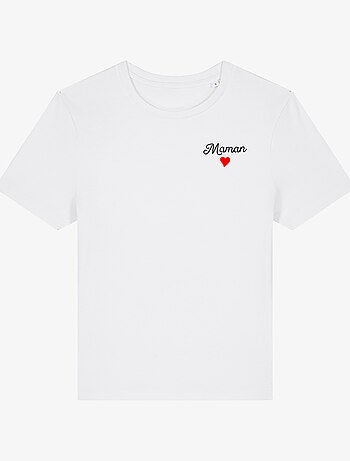 T-shirt Femme - MAMAN CŒUR