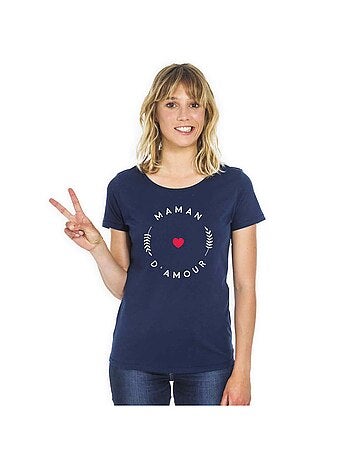 T-shirt Femme - MAMAN D'AMOUR