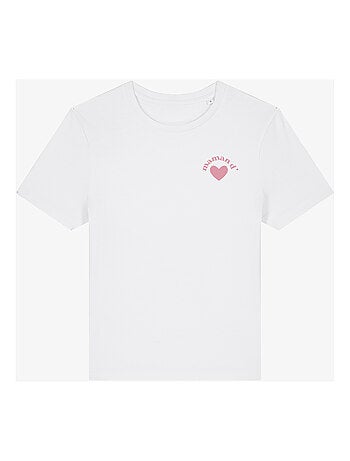 T-shirt Femme - MAMAN D'AMOUR CŒUR