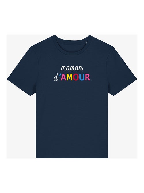 T-shirt Femme - MAMAN D'AMOUR COLORÉE WAF - Kiabi