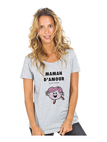 T-shirt Femme - MAMAN D'AMOUR