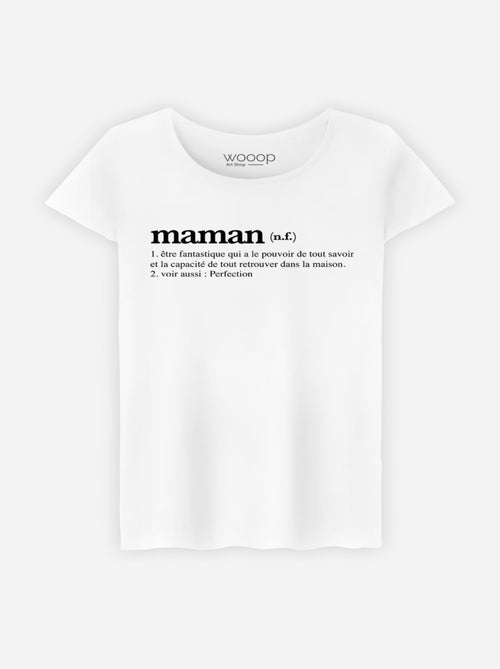 T-shirt Femme - MAMAN DEFINITION 2 - Kiabi