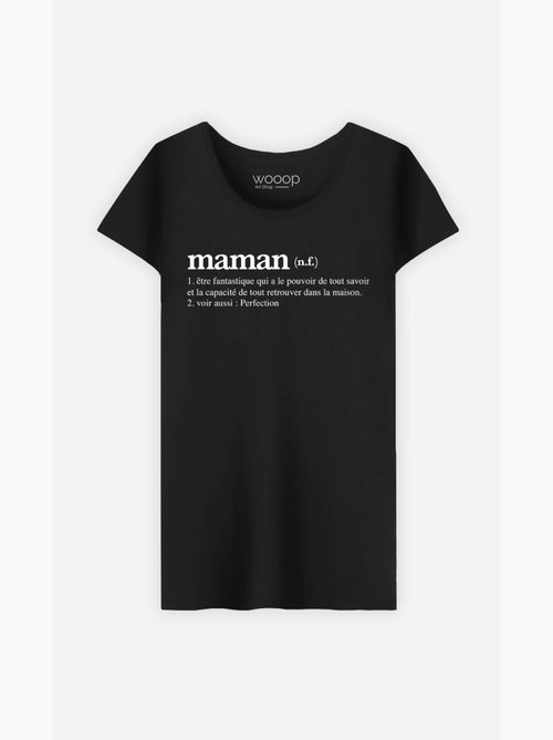 T-shirt Femme - MAMAN DEFINITION 2 - Kiabi