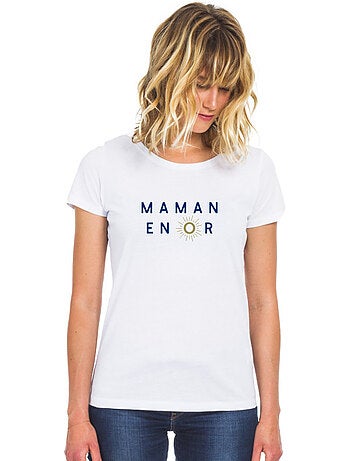 T-shirt Femme - MAMAN EN OR 2 WAF