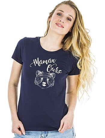 T-shirt Femme - MAMAN OURS