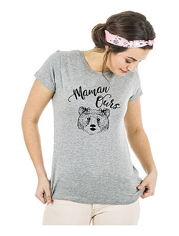 T-shirt Femme - MAMAN OURS
