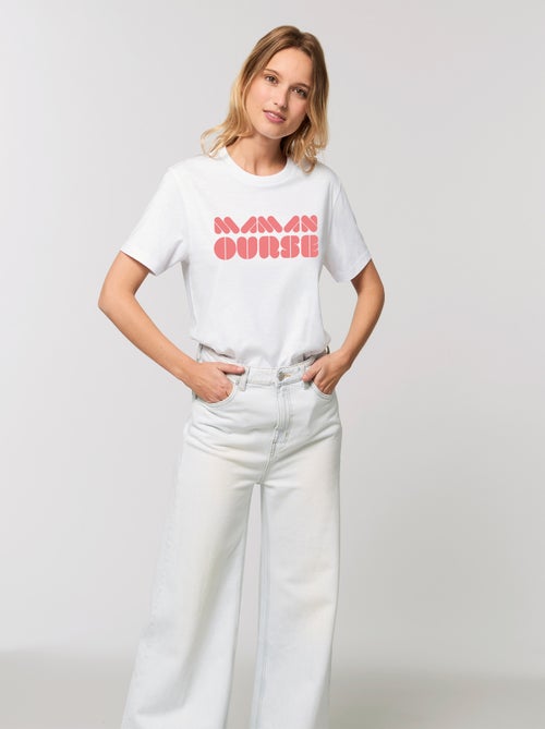 T-shirt Femme - MAMAN OURSE 2 - Kiabi