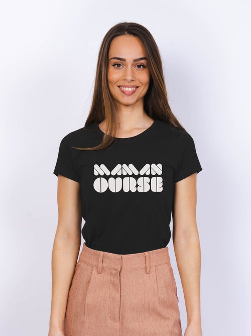 T-shirt Femme - MAMAN OURSE 2 - Kiabi