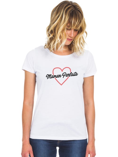 T-shirt Femme - MAMAN PARFAITE 2 WAF - Kiabi