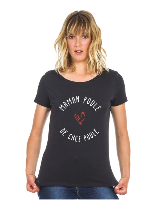 T-shirt Femme - MAMAN POULE DE CHEZ POULE 2 MPT - Kiabi