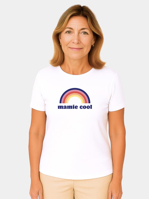 T-shirt Femme - MAMIE COOL 3 - Kiabi