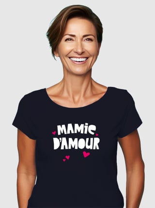T-shirt Femme - MAMIE D'AMOUR