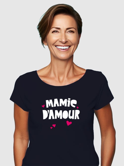 T-shirt Femme - MAMIE D'AMOUR - Kiabi
