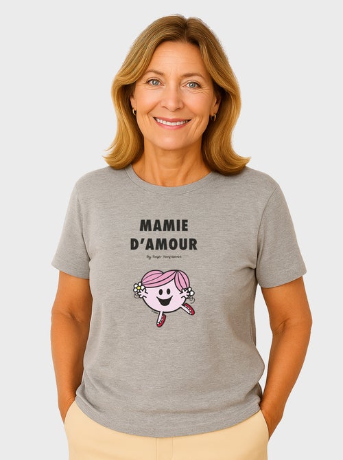 T-shirt Femme - MAMIE D'AMOUR - Kiabi