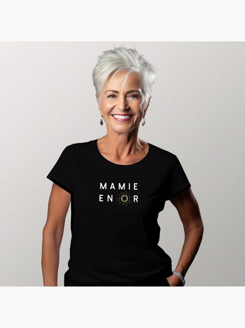 T-shirt Femme - MAMIE EN OR 2 WAF - Kiabi