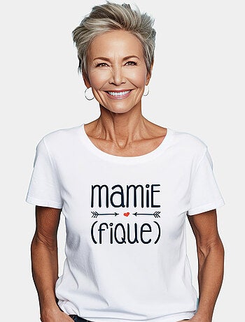 T-shirt Femme - MAMIE (FIQUE)
