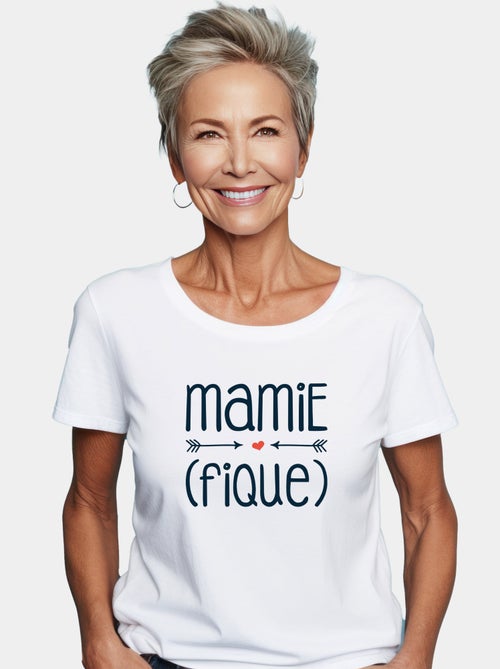 T-shirt Femme - MAMIE (FIQUE) - Kiabi