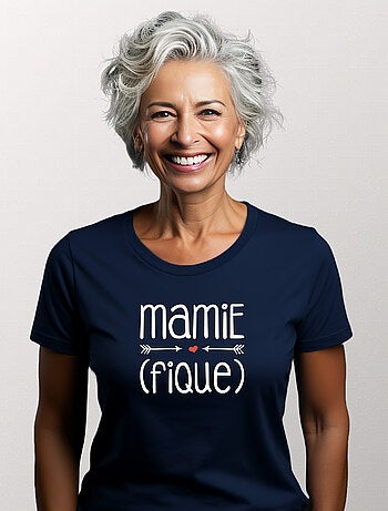 T-shirt Femme - MAMIE (FIQUE)