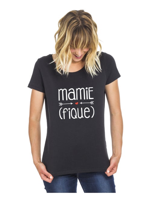 T-shirt Femme - MAMIE (FIQUE) - Kiabi
