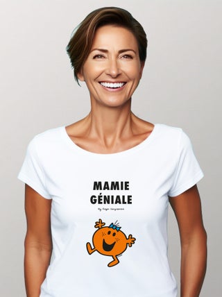 T-shirt Femme - MAMIE GÉNIALE