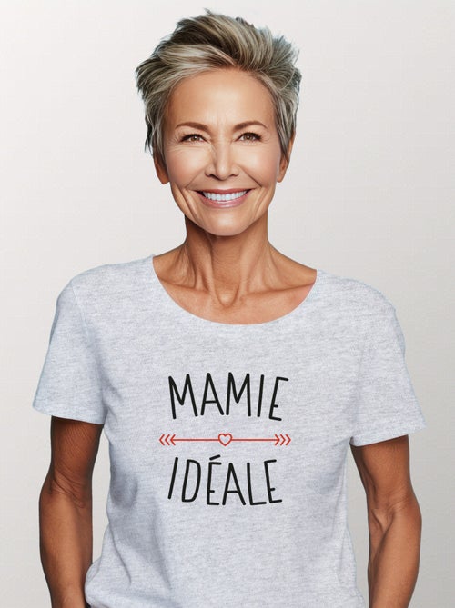 T-shirt Femme - MAMIE IDÉALE - Kiabi