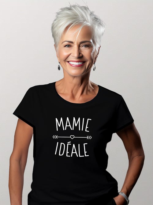 T-shirt Femme - MAMIE IDÉALE - Kiabi