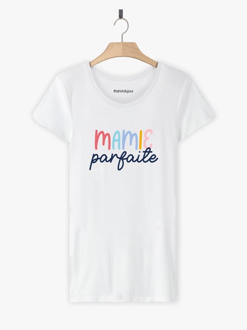 T-shirt Femme - MAMIE PARFAITE - Kiabi