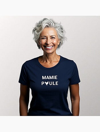 T-shirt Femme - MAMIE POULE 2 WAF