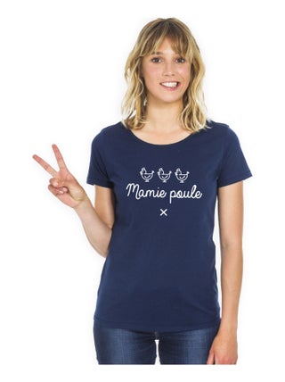 T-shirt Femme - MAMIE POULE
