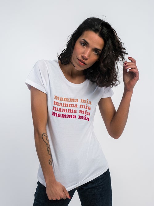 T-shirt Femme - MAMMA MIA - Kiabi
